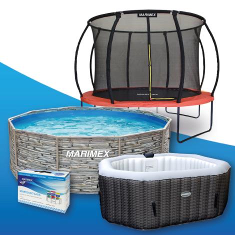 Obrázek - Sleva na nákup bazénu, vířivky, trampolíny nebo příslušenství Marimex