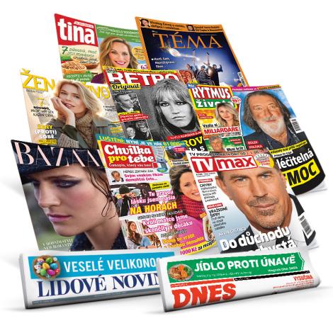 Obrázek - Sleva až 40 % na předplatné vybraných titulů vydavatelství MAFRA