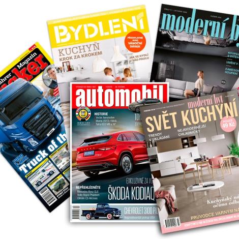 Obrázek - Roční předplatné časopisů se slevou 40 %